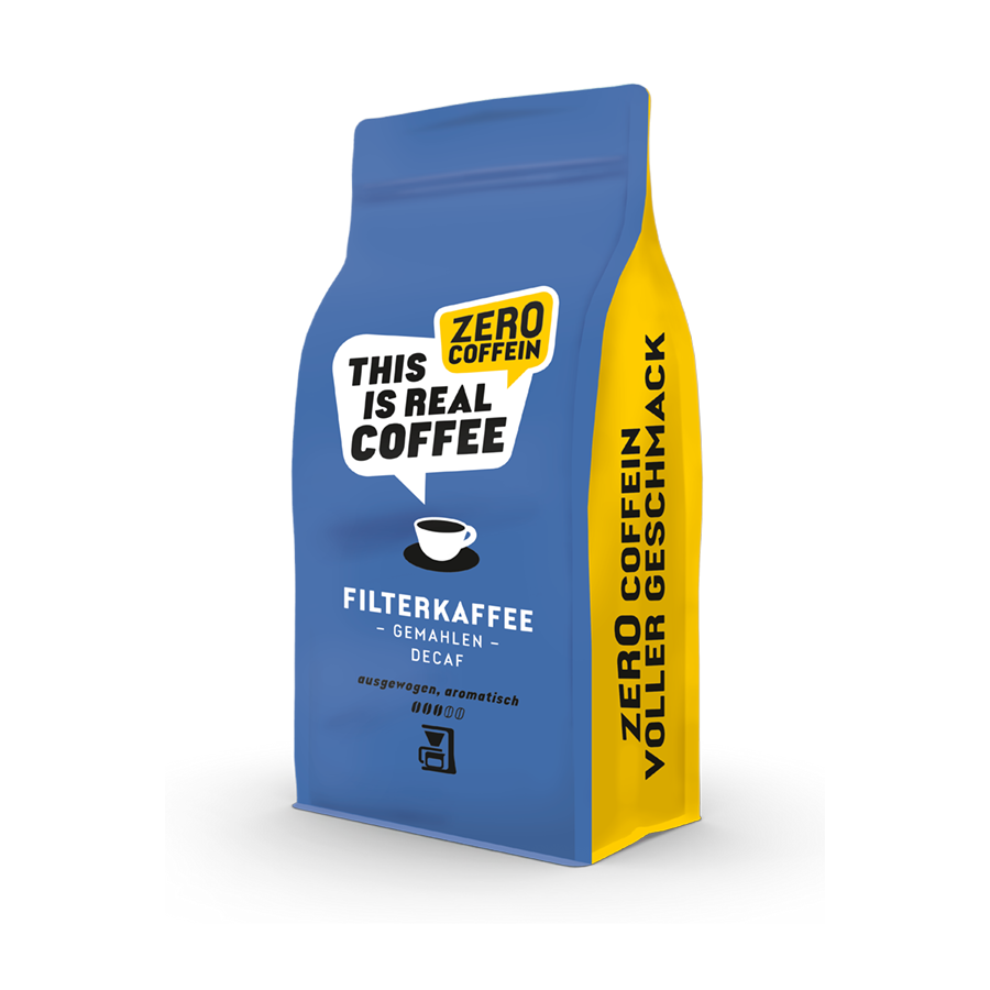 Filter coffee - decaffeinated ground coffee
